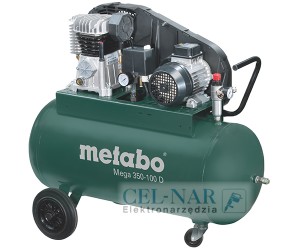 Sprężarka tłokowa kompresor Mega 350-100 D Metabo